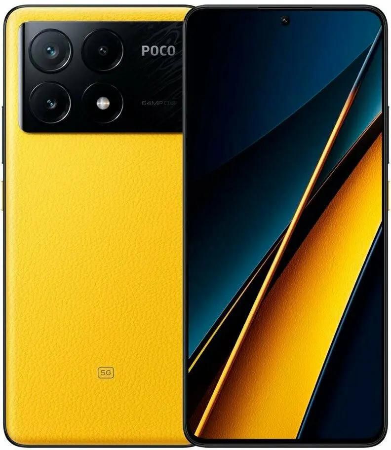Смартфон Poco X6 Pro 12/512 Yellow EU