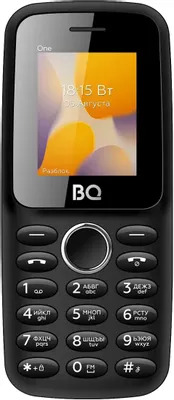 Мобильный телефон BQ 1800L One Black Dual SIM