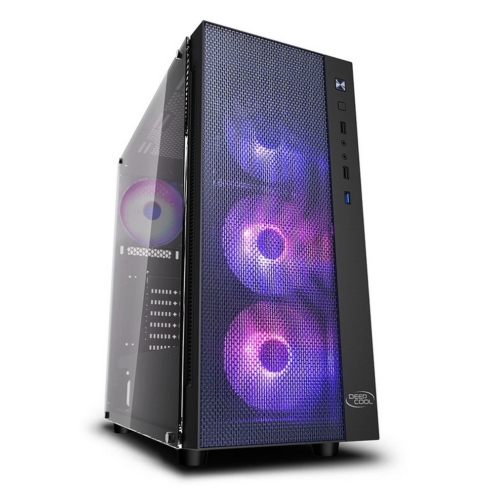 Корпус ATX без БП Deepcool MATREXX 55 MESH ADD-RGB 4F черный