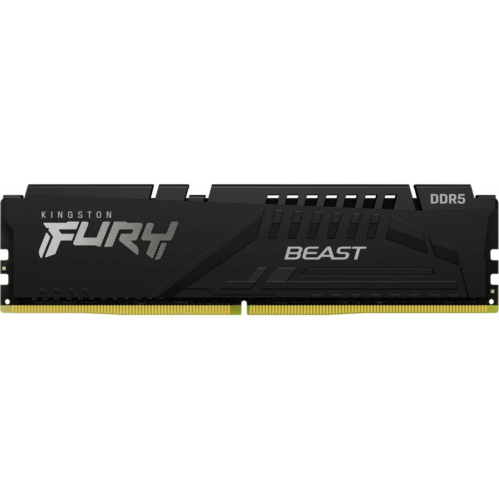 Модуль памяти DDR5 8Gb PC41600 5200MHz Kingston Fury Beast Black (KF552C40BB-8)