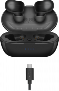 Bluetooth Гарнитура Defender Twins 638 черный,TWS