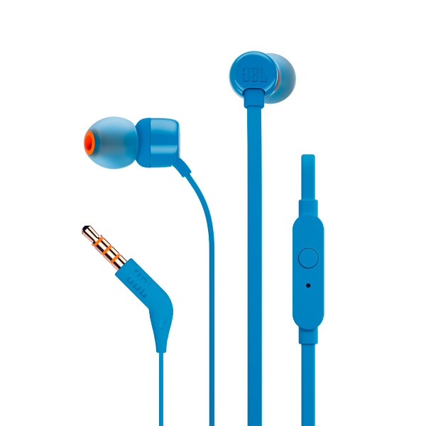 Гарнитура JBL T110, синий