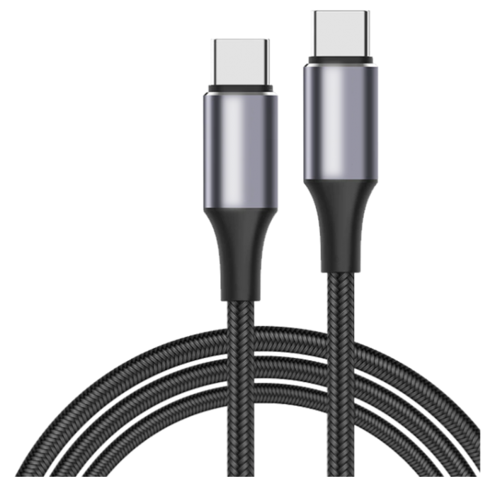 Кабель Type-C - Type-C JETACCESS JA-DC50 1м черный 5A