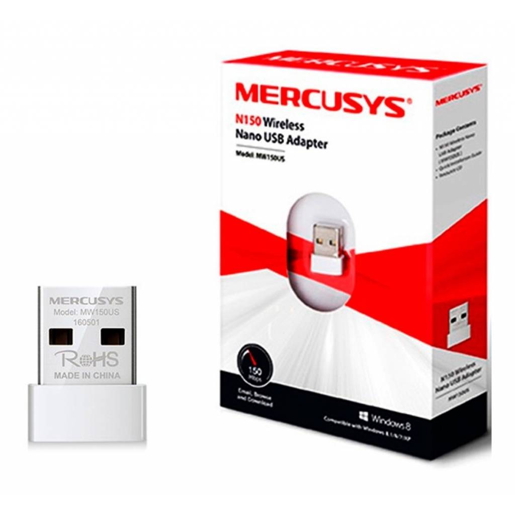 Беспроводной сетевой USB адаптер Mercusys MW150US