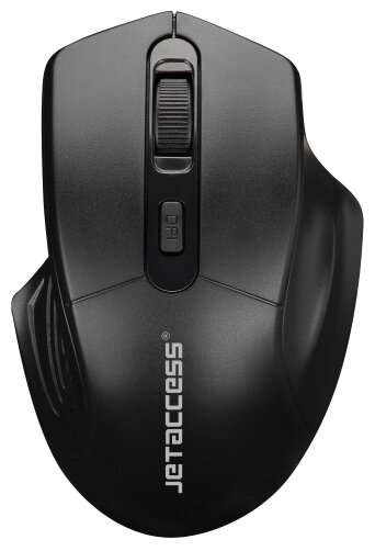 Мышь беспроводная JETACCESS Comfort OM-U61G чёрная , USB