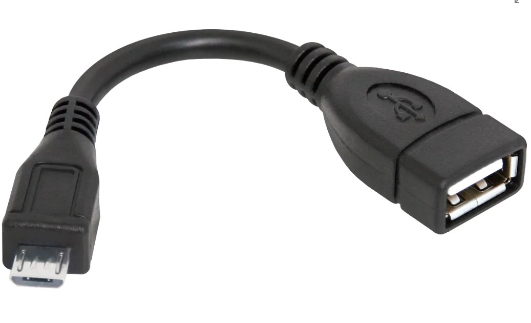 Переходник OTG microUSB (M) - USB (F), Defender