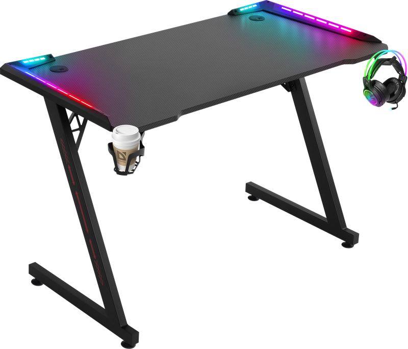 Игровой стол Defender Jupiter RGB, черный