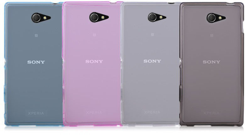 Бампер Sony M2 Silicone