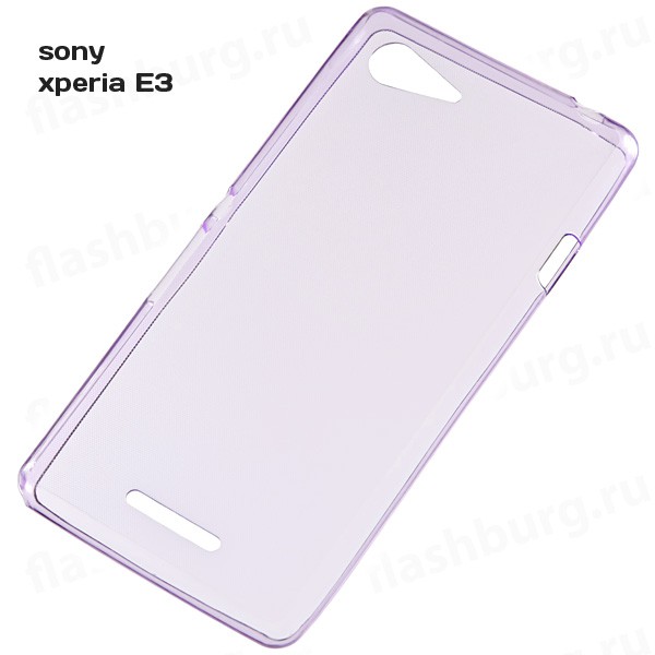 Бампер Sony E3 Silicone