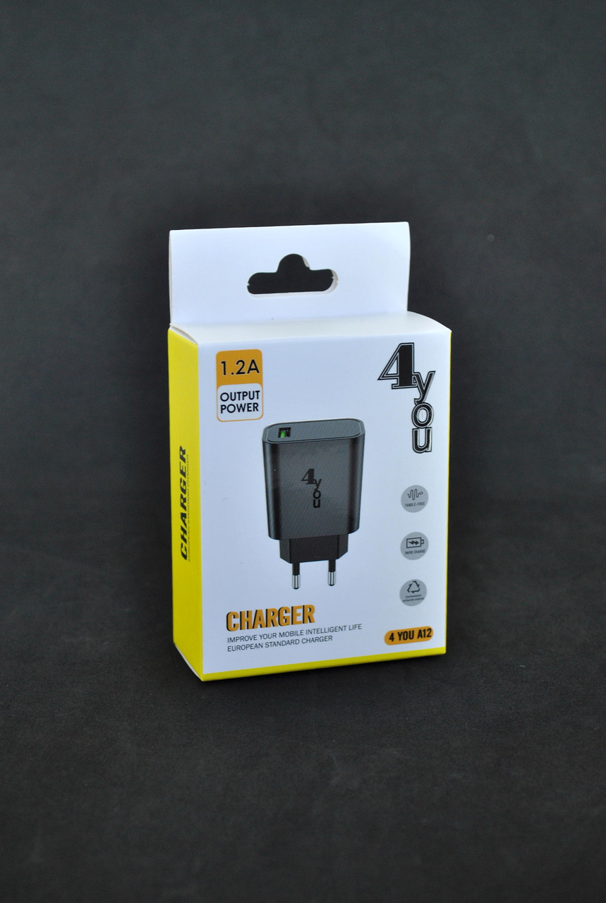 СЗУ 4You A12 1200mAh (без кабеля)