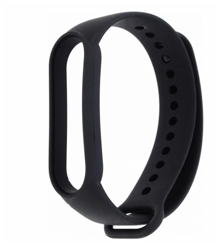 Ремешок для Xiaomi Mi Band 5/6/7 Черный