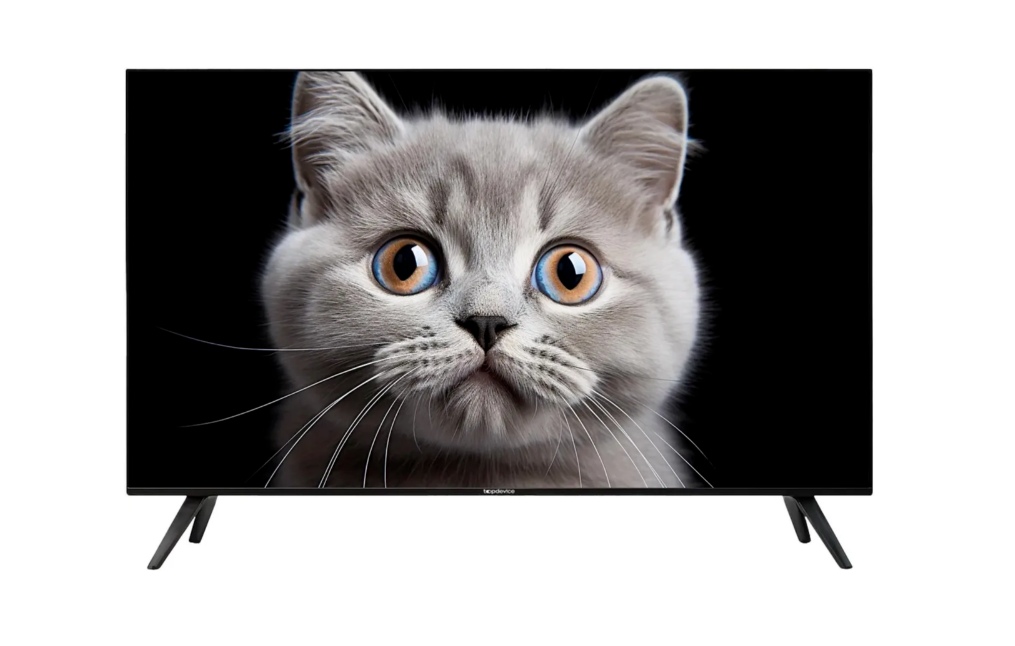 Телевизор 65" Topdevice TDTV65ES13U_BK, DLED, 4K UltraHD, Smart TV, YaOS, черный