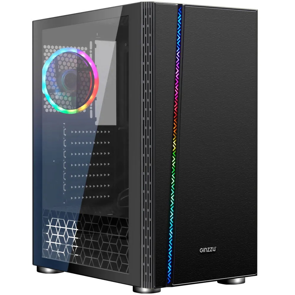 Корпус ATX без БП Ginzzu CL200