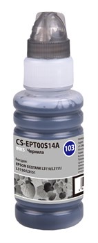 Чернила Cactus CS-EPT00S14A 103Bk 70мл для Epson L1110 Ecotank/L3100/L3101/L3110/L3150/L3151
