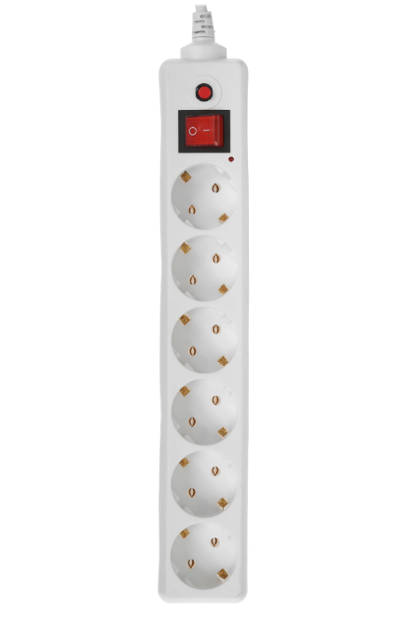 Сетевой фильтр Buro 600SH-5-W 5м белый