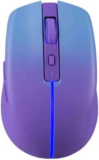 Мышь беспроводная Defender Mystery MM-301 LED фиолетовый