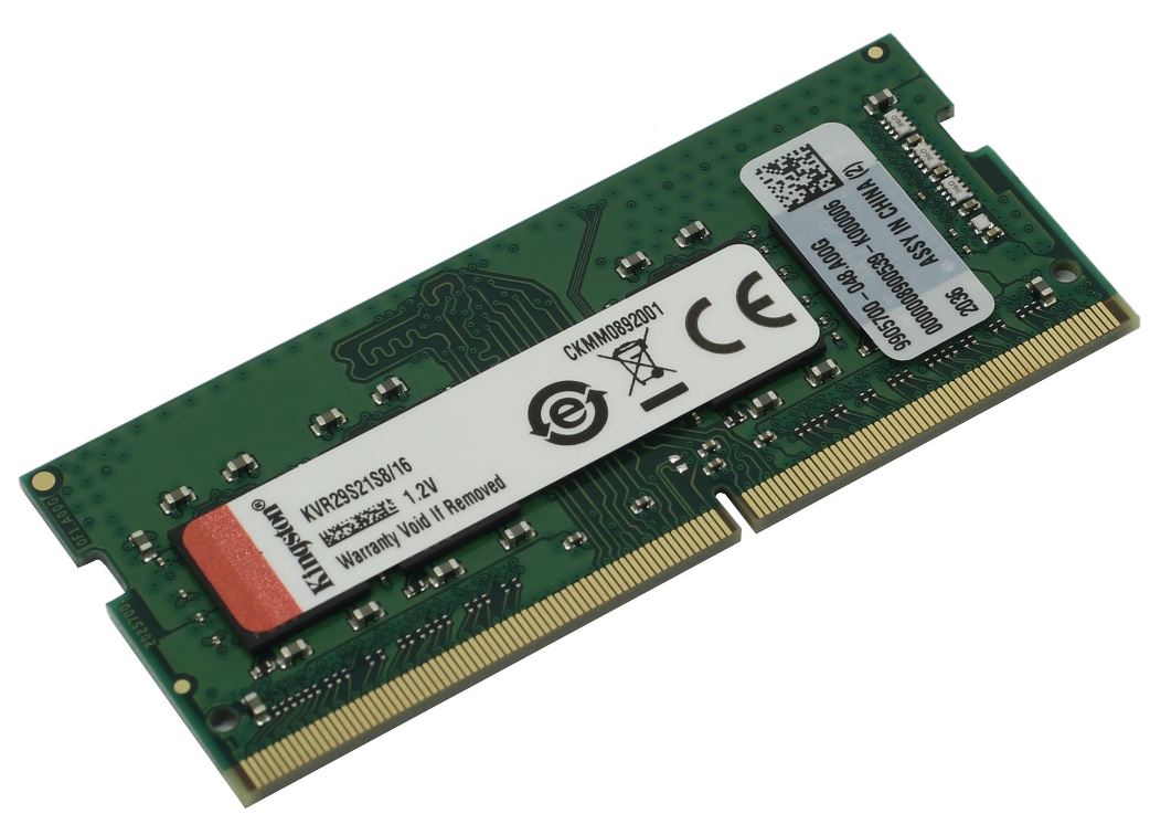 Модуль памяти SODIMM DDR4 8Gb PC25600 2933MHz Kingston ValueRAM (KVR29S21S8/8)